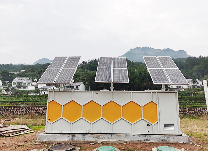純太陽(yáng)能一體化污水處理設(shè)備—蜂源壹號(hào)